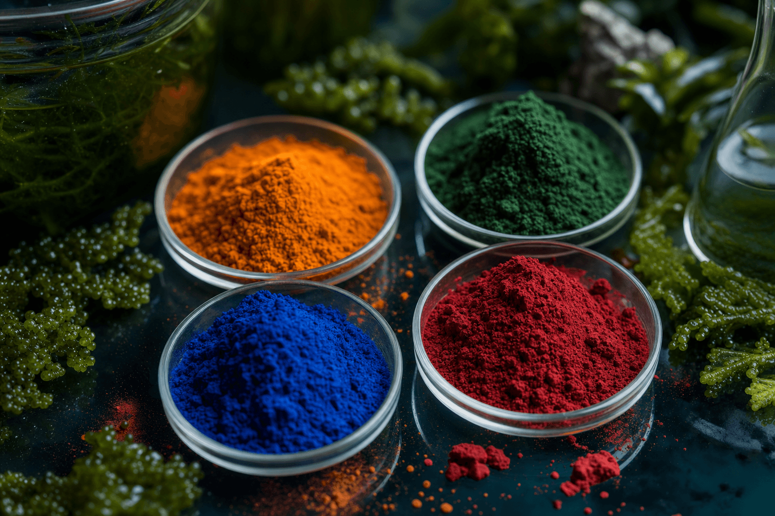 Pigmentos y colorantes naturales